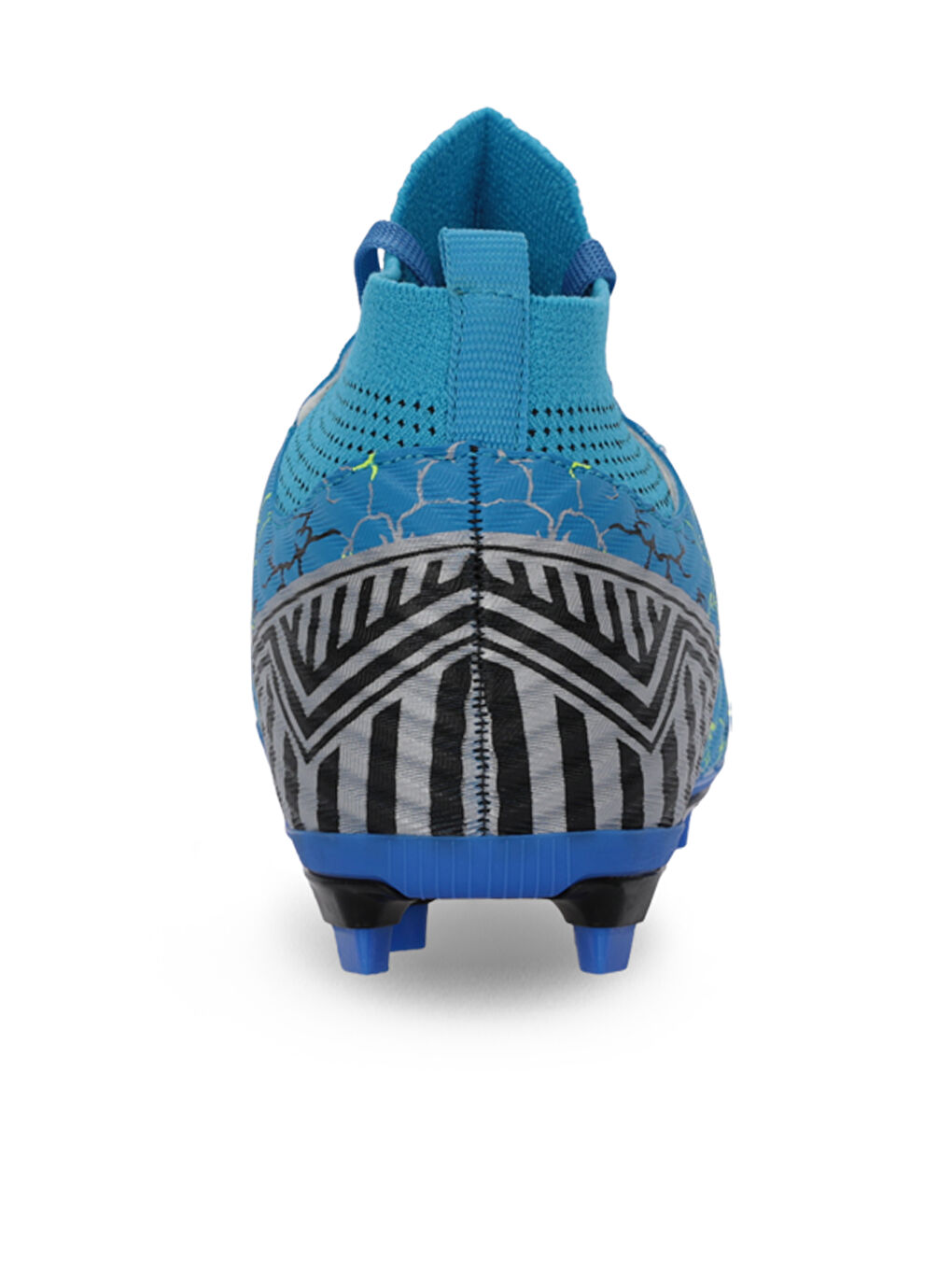 CORNER Erkek Halı Saha Saks Mavi Futbol Ayakkabısı-5
