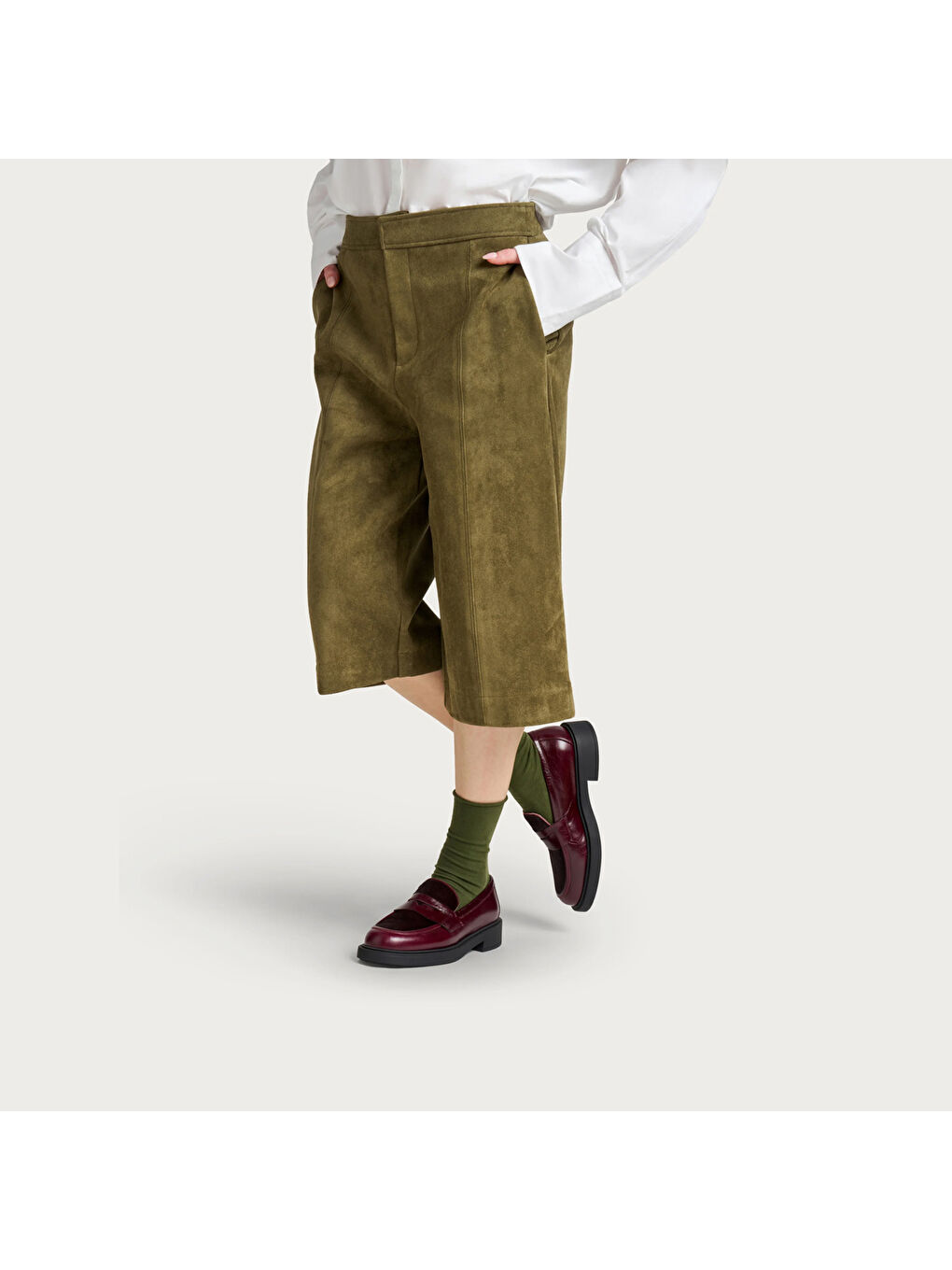 Bordo Kadın Klasik Ayakkabı 79Y2 HORSYalias-5