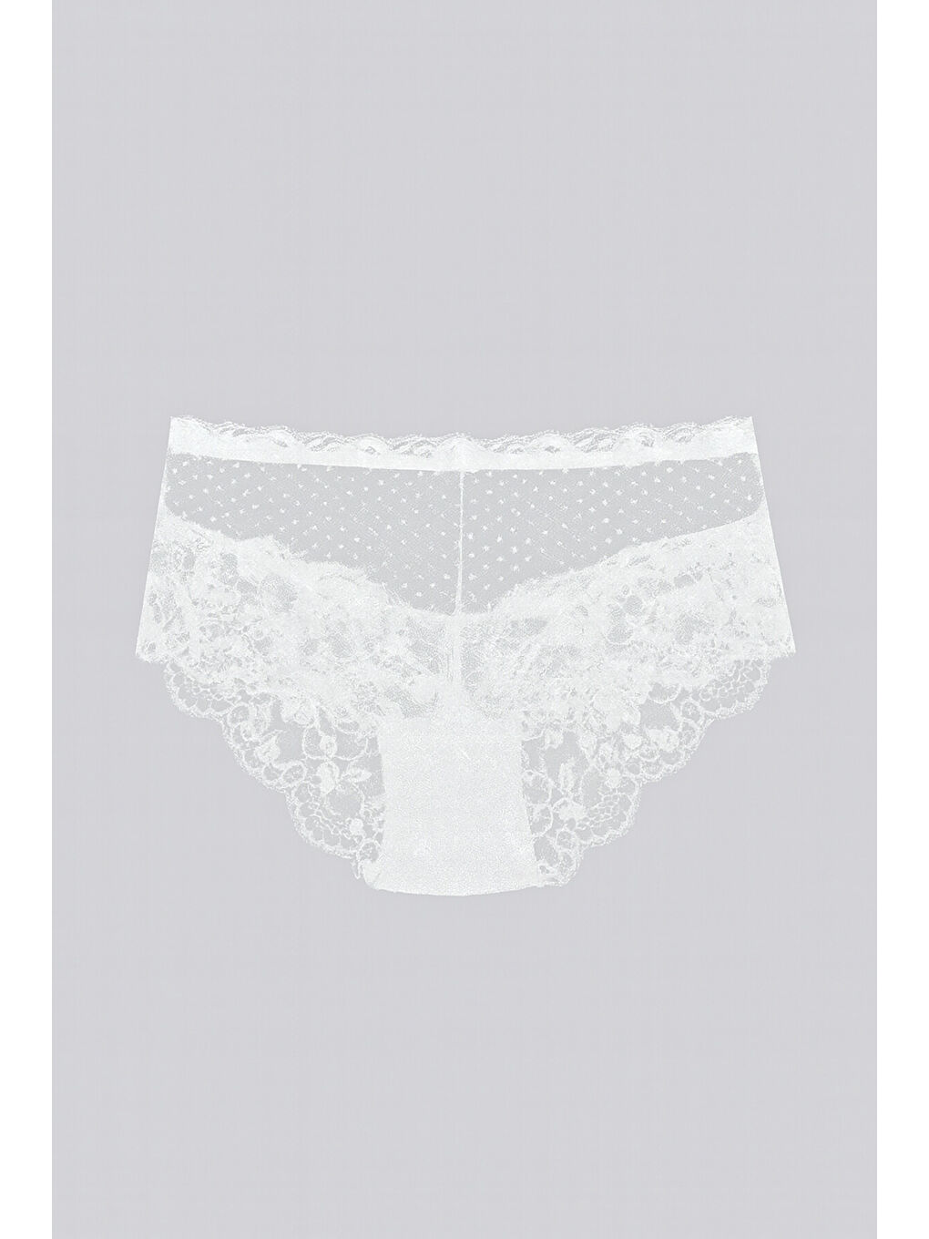 Beyaz Olea Dantelli Külot