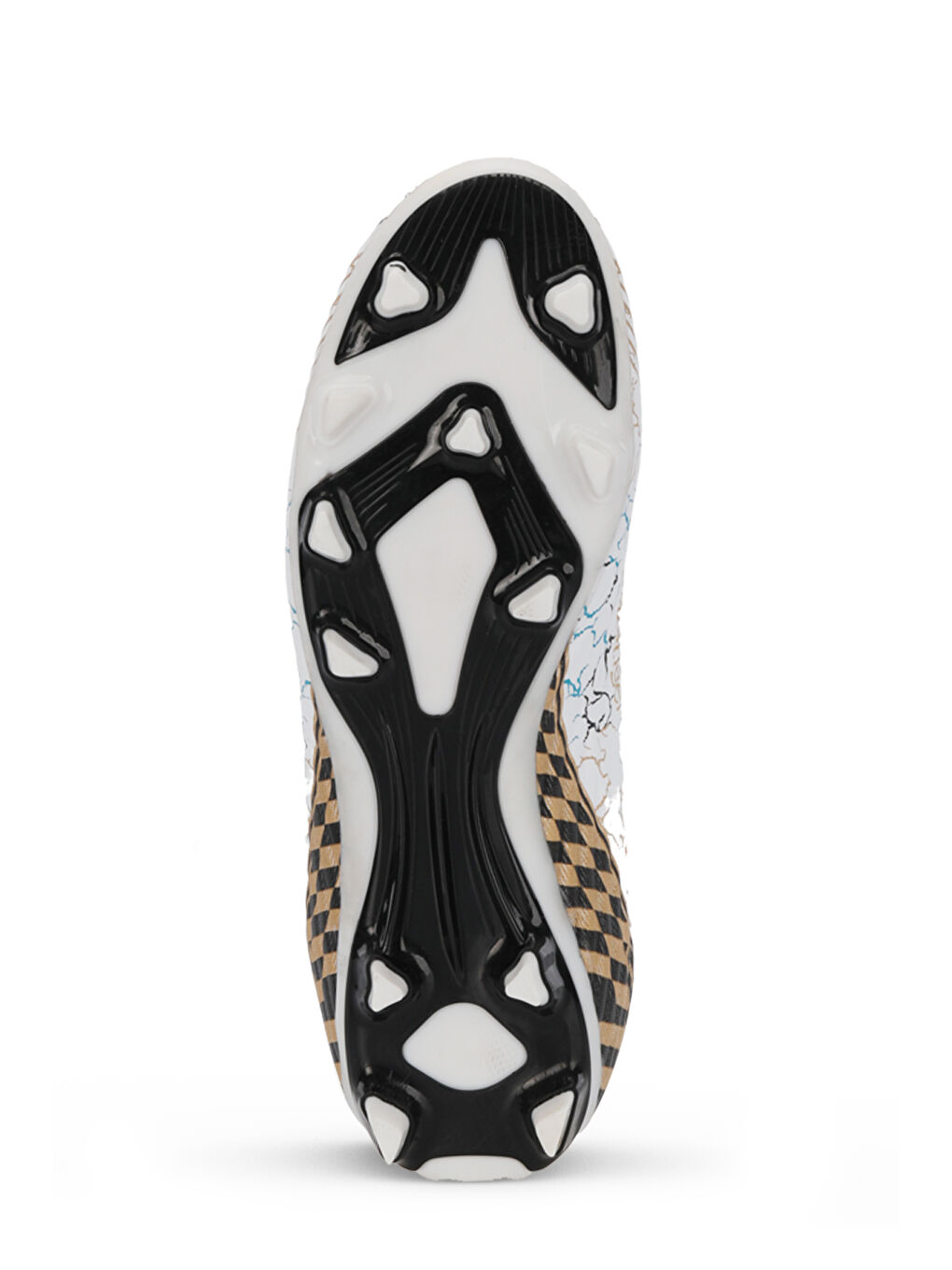 CORNER Erkek Halı Saha Beyaz / Mavi Futbol Ayakkabısı-6