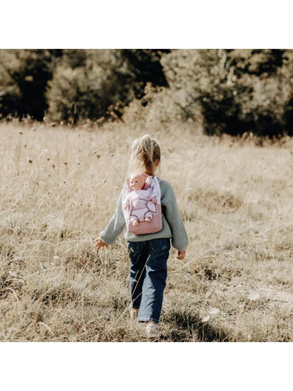 Pembe Baby Nurse Bebek Taşıyıcı Sırt Çantası-2