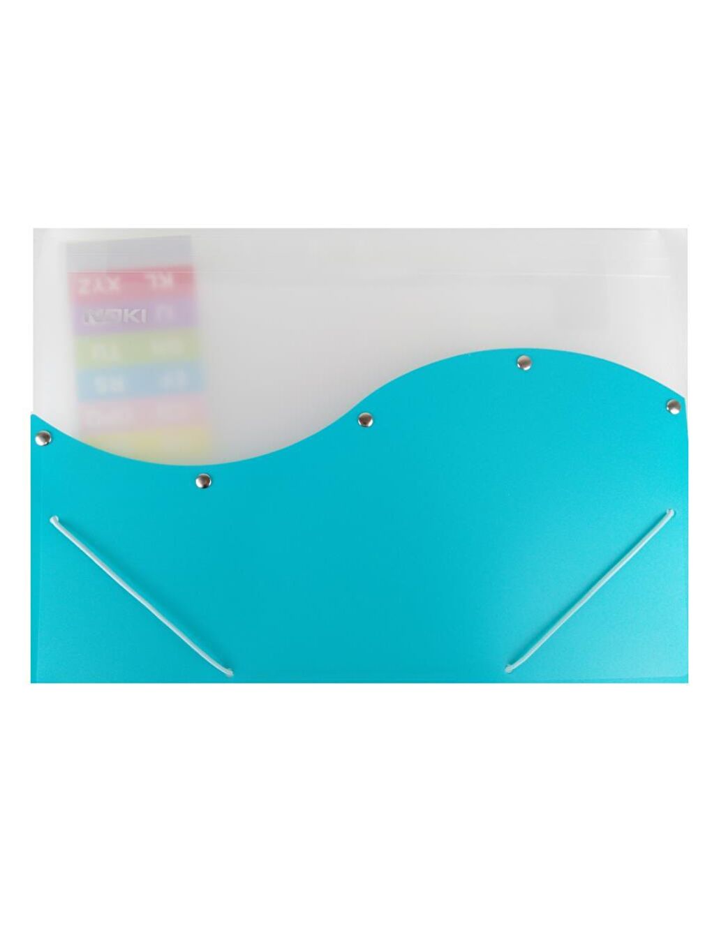 S Seri 12 Bölmeli Lastikli Dosya(Körüklü Dosya)(32.5x25cm)