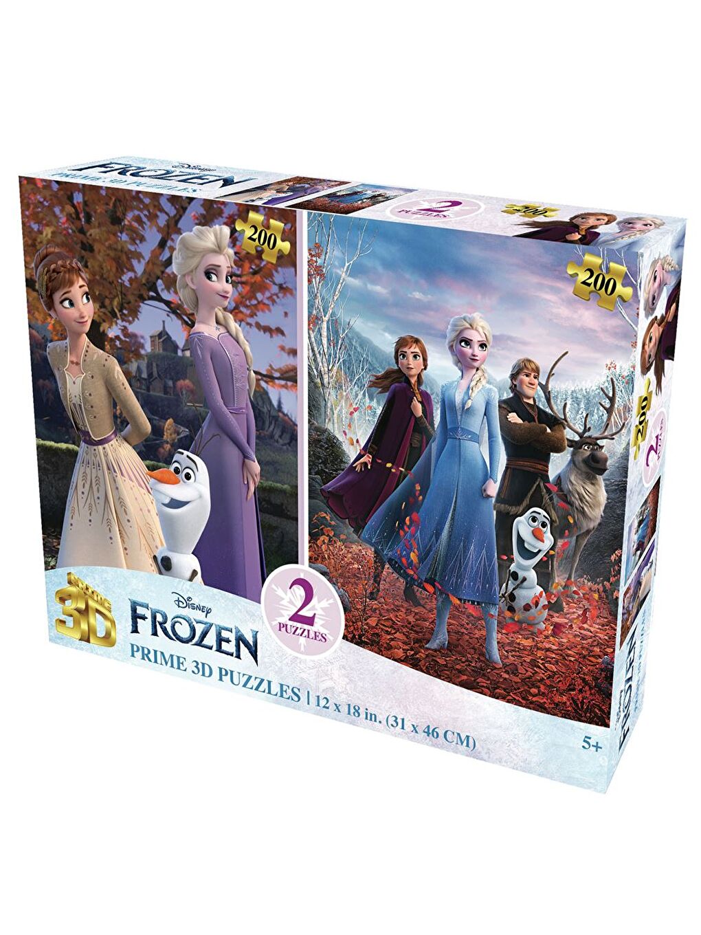 Frozen İkili Puzzle 200 Parça 10226