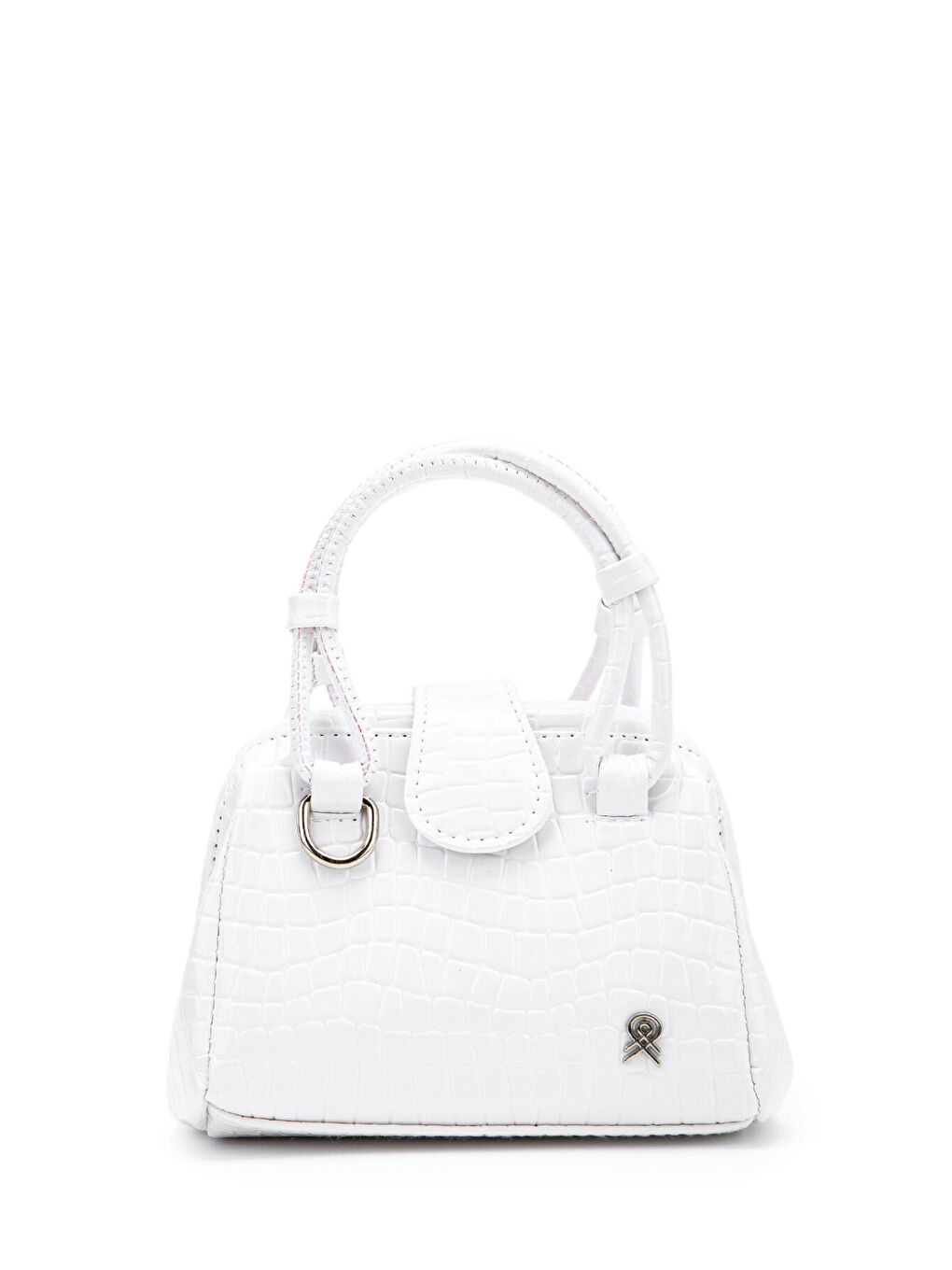 Mini Cluth Tokyo Kadın El Ve Çapraz Çanta Beyaz