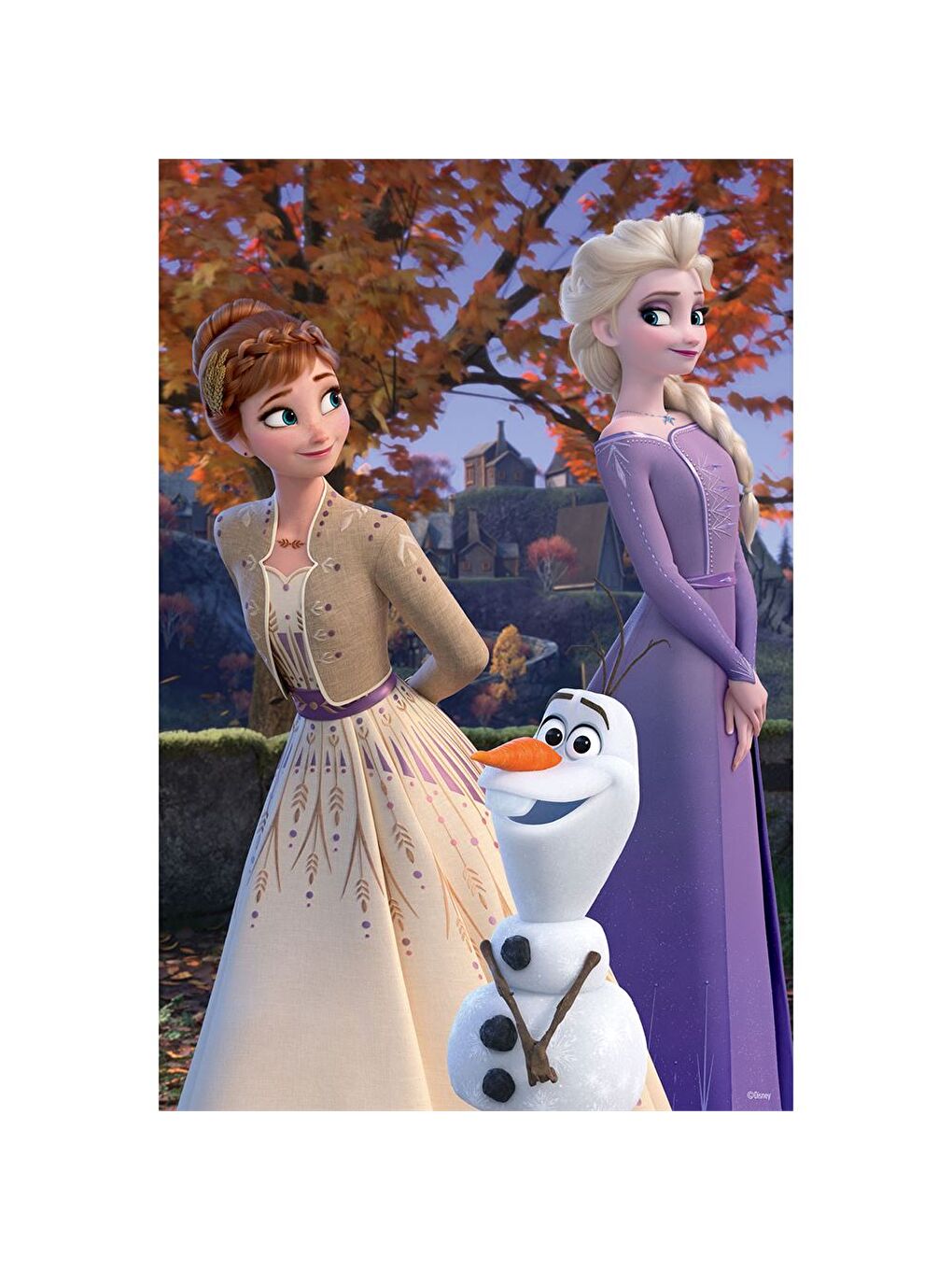 Frozen İkili Puzzle 200 Parça 10226-1