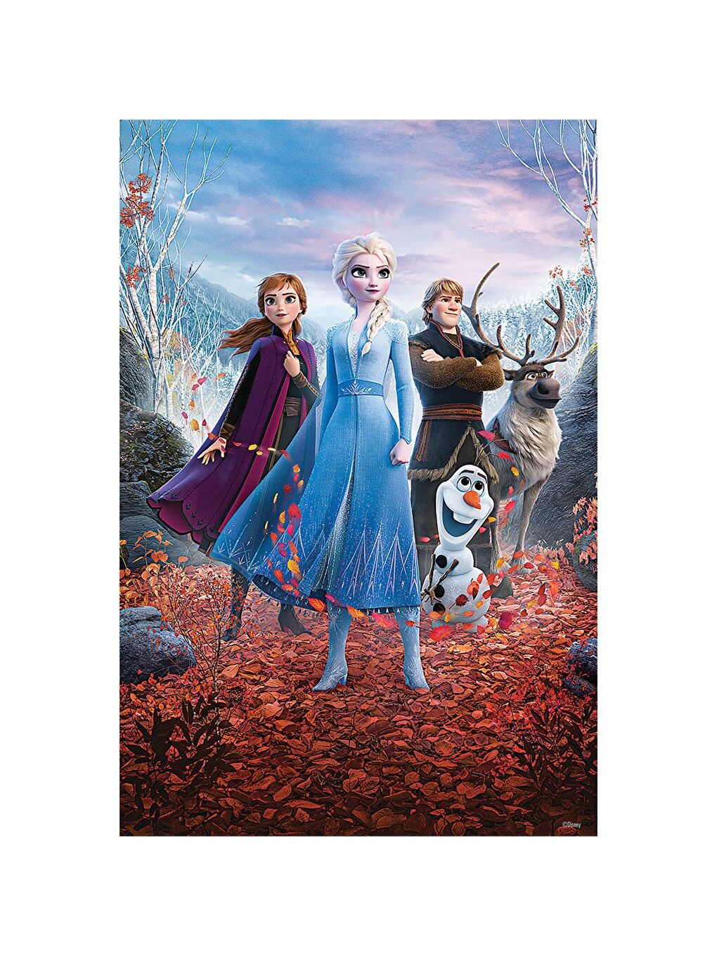 Frozen İkili Puzzle 200 Parça 10226-2