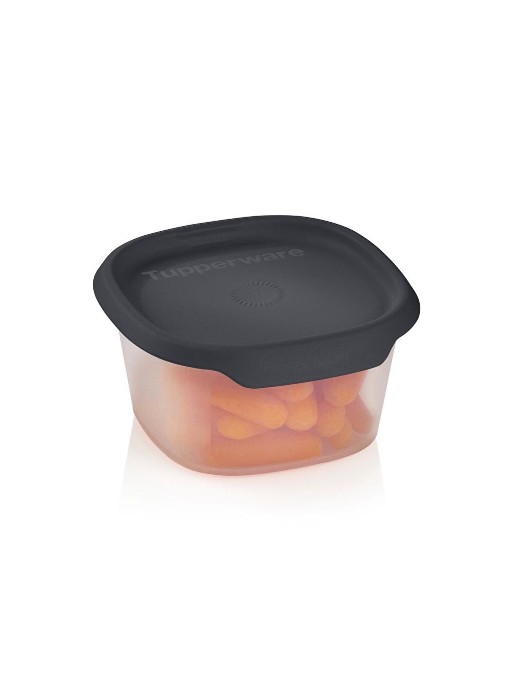 Tupperware Siyah Tek Dokunuş Kare Küçük 370ml  Cosmos - 1