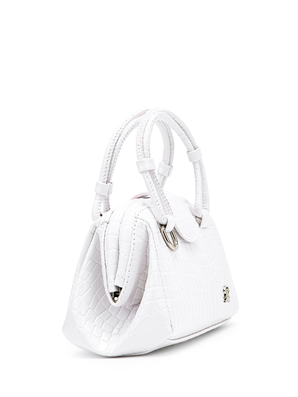 Mini Cluth Tokyo Kadın El Ve Çapraz Çanta Beyaz-2