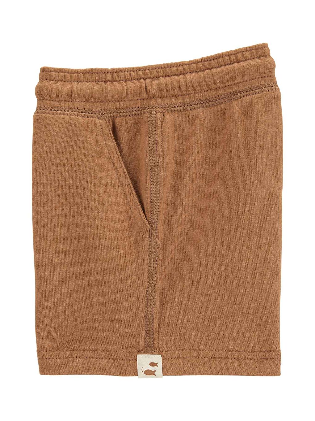 Kahverengi Küçük Erkek Çocuk Şort-2
