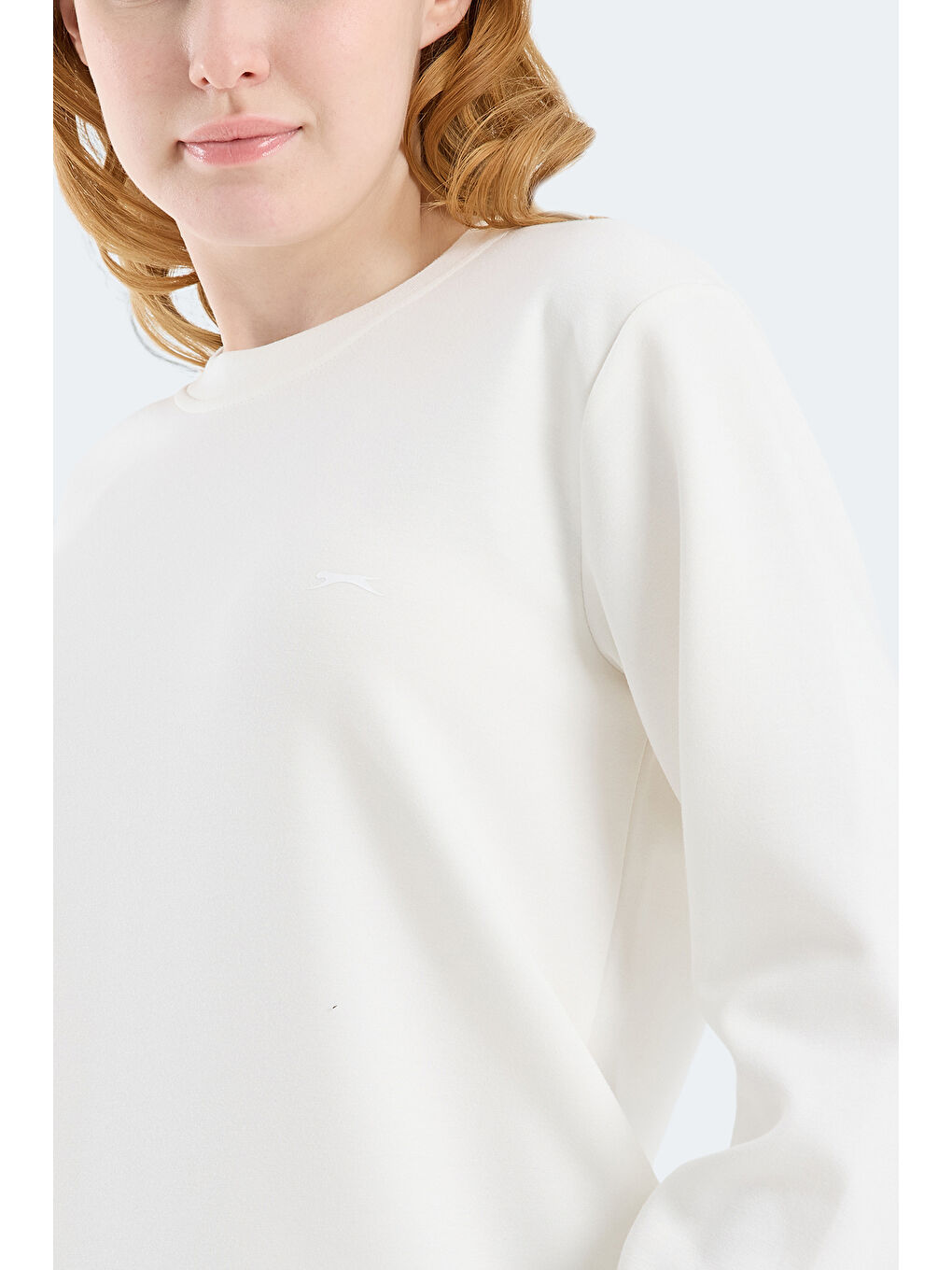 KRISTIA I Kadın Ekru Sweatshırt-1