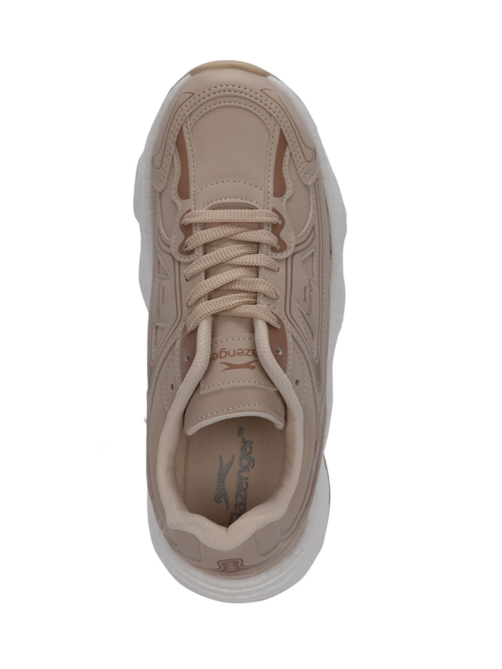 ZAFIRA G Kadın Bej Koşu & Yürüyüş Spor Ayakkabısı-4