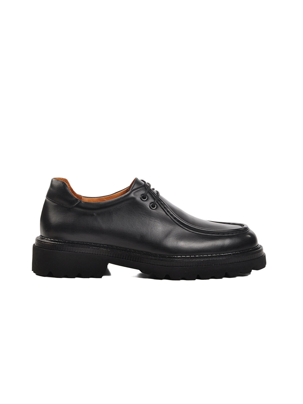 Siyah Hakiki Deri Erkek Klasik Ayakkabı Premium 170 M