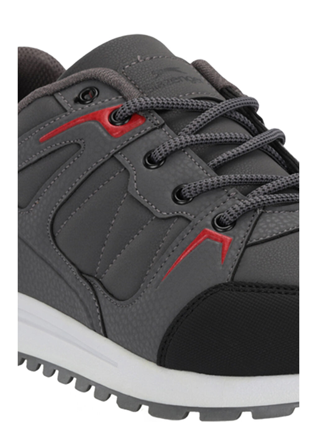 OUTBACK I Erkek Koyu Gri / Kırmızı Günlük Spor Ayakkabısı-3