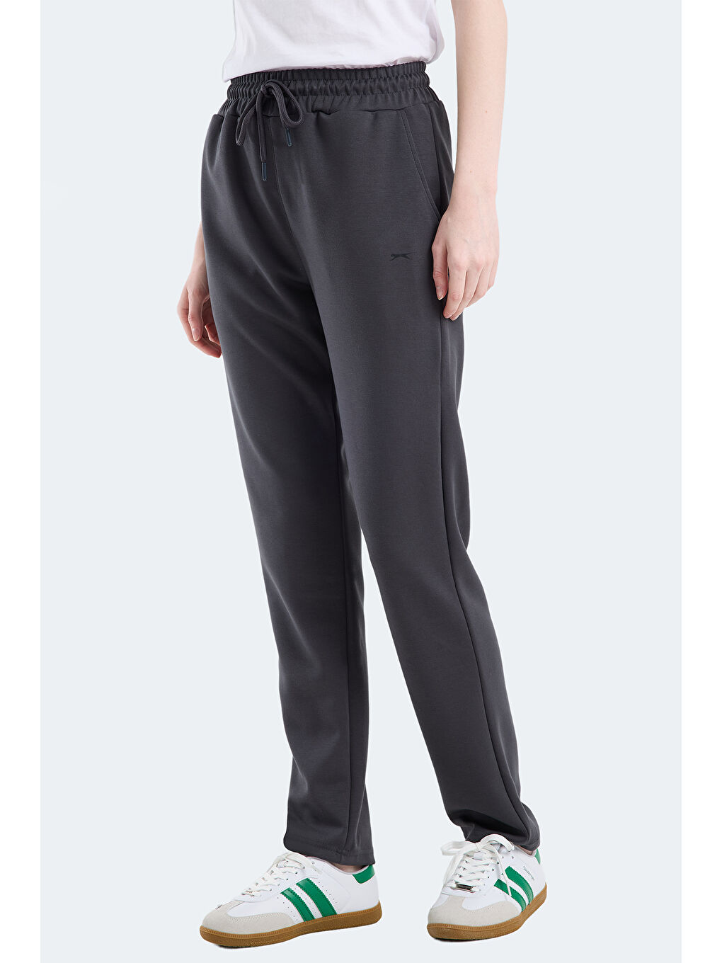 KLORAS I Kadın Cepli Antrasit Eşofman Altı-6