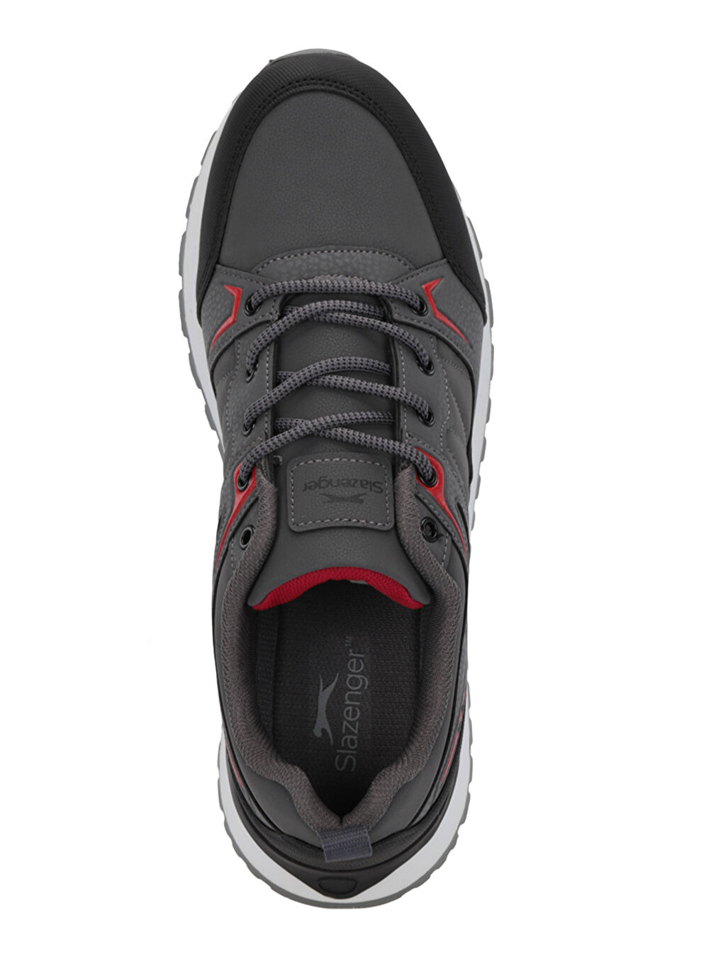 OUTBACK I Erkek Koyu Gri / Kırmızı Günlük Spor Ayakkabısı-4