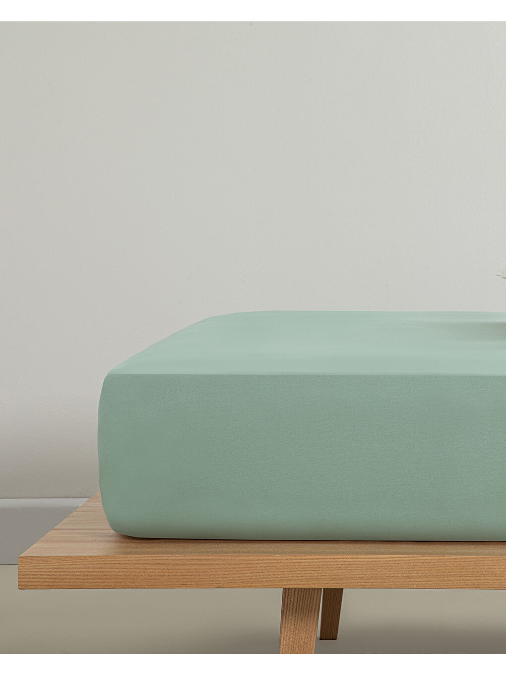 Pure Pamuklu King Size Çarşaf Çağla Yeşili