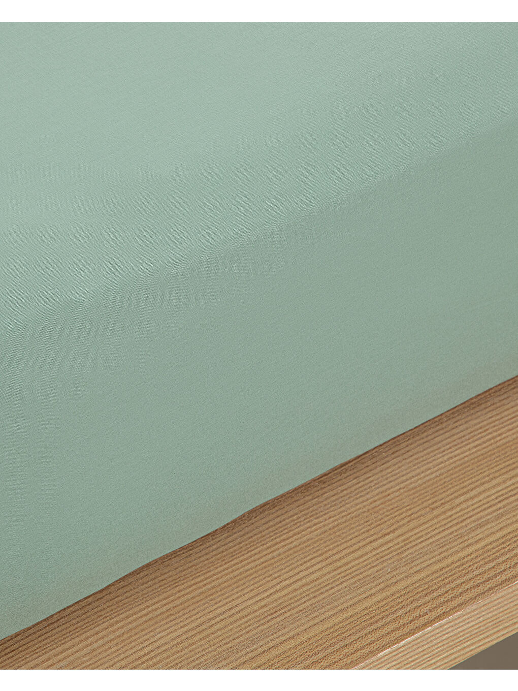 Pure Pamuklu King Size Çarşaf Çağla Yeşili-1