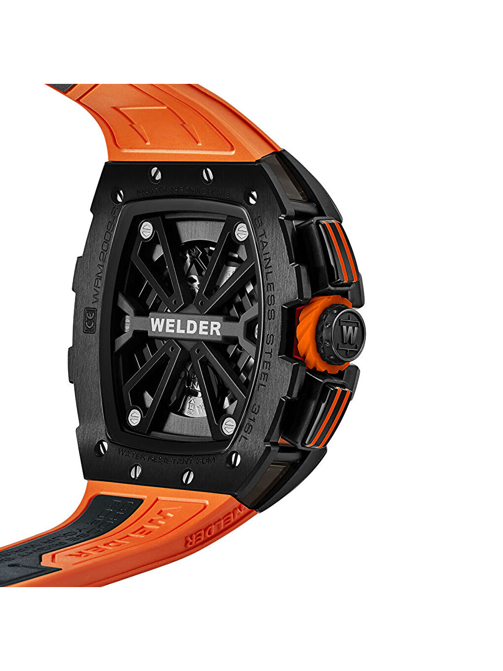 Turuncu WRM2009-R Erkek Kol Saati-5