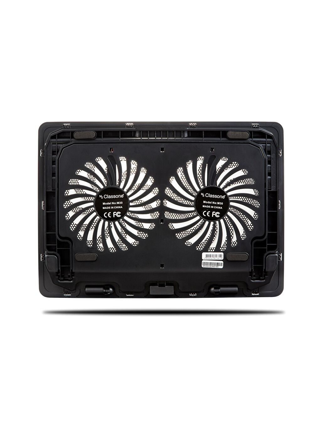 Kırmızı PR-EK102 15,6' Su Geçirmez Kumaş Notebook Sırt Çantası+M30 Notebook Soğutucu-4