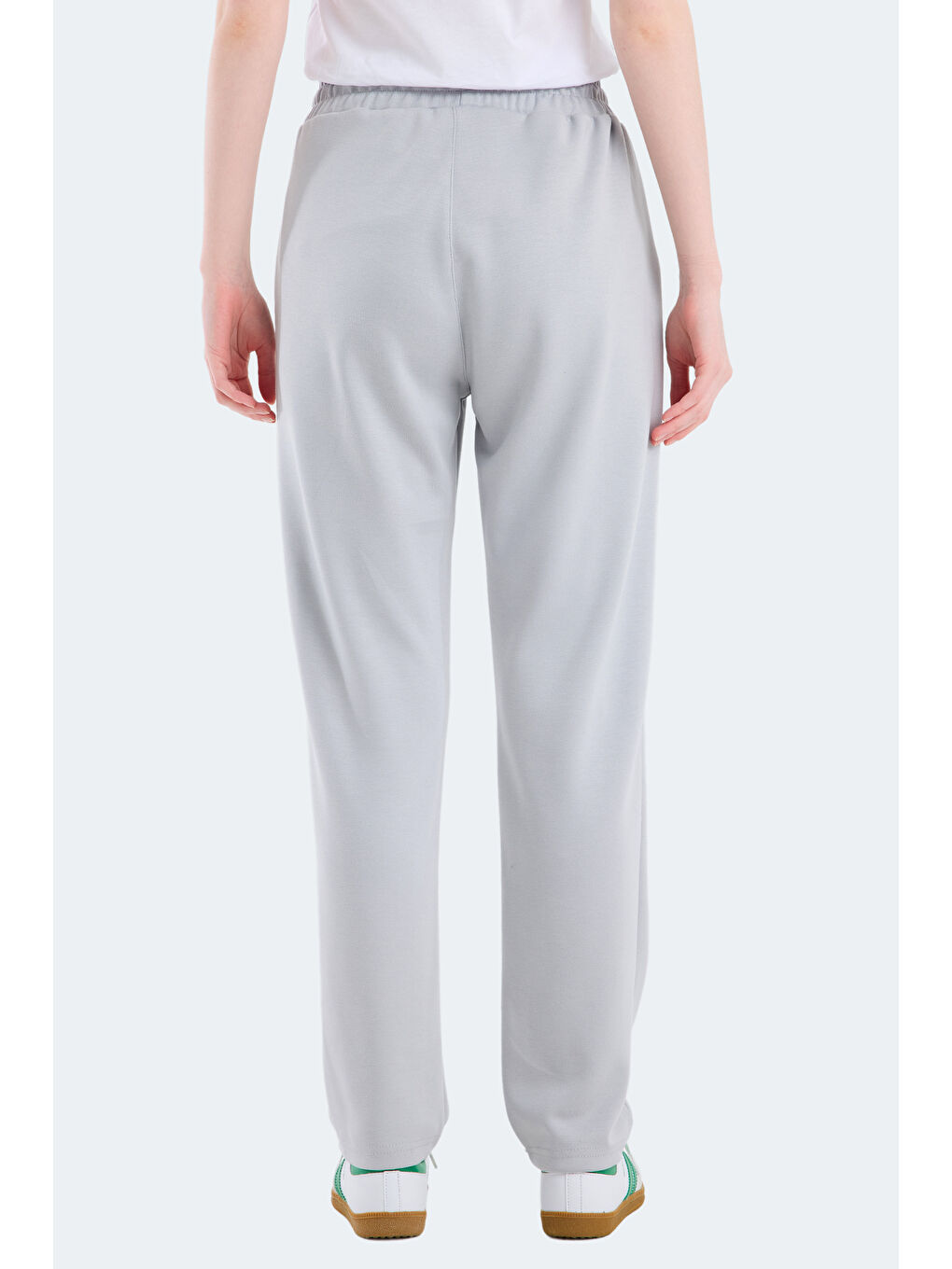 KLORAS I Kadın Cepli Gri Eşofman Altı-7