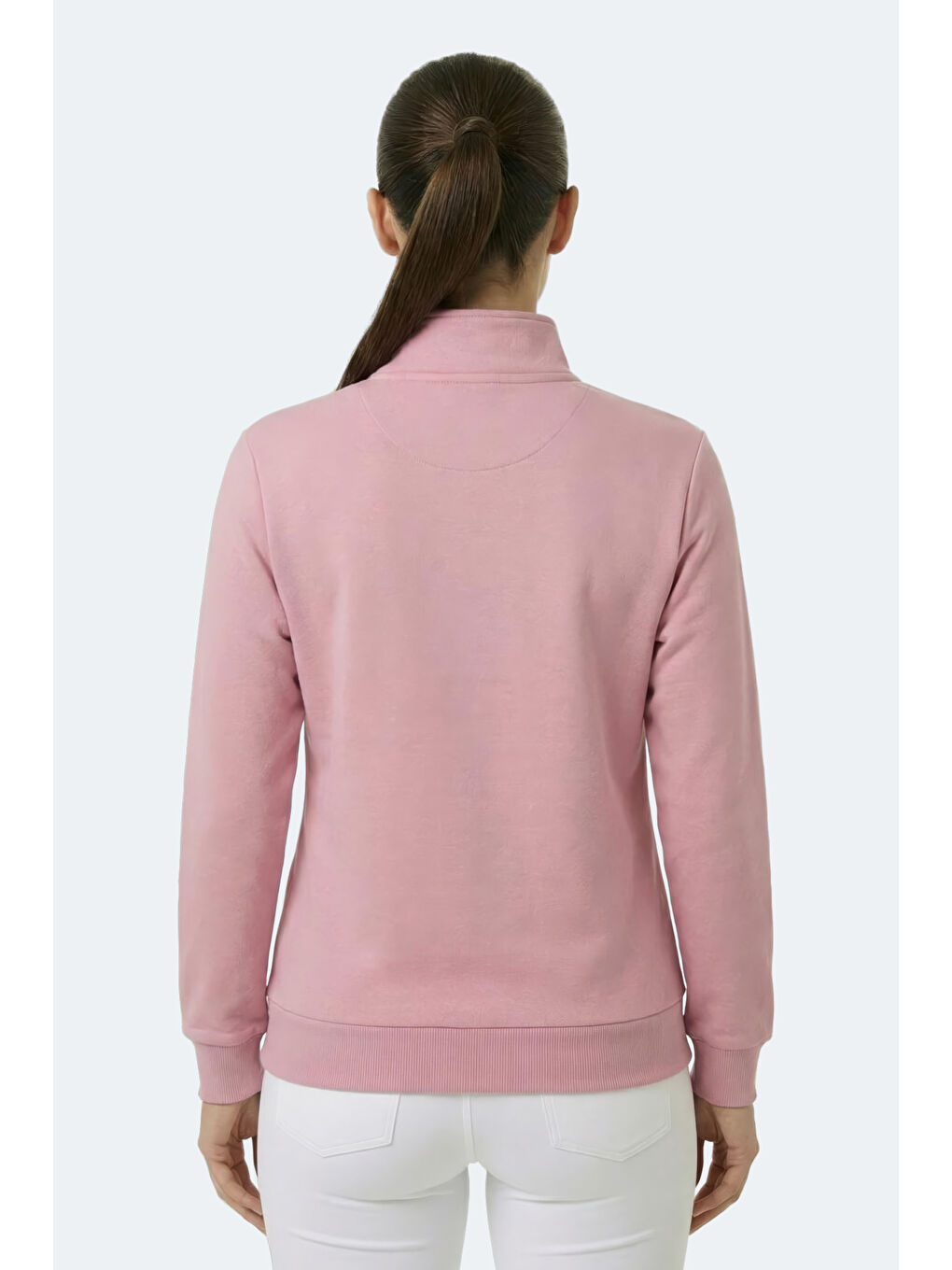 Pembe MAXIS I Kadın Gül Sweatshırt-6