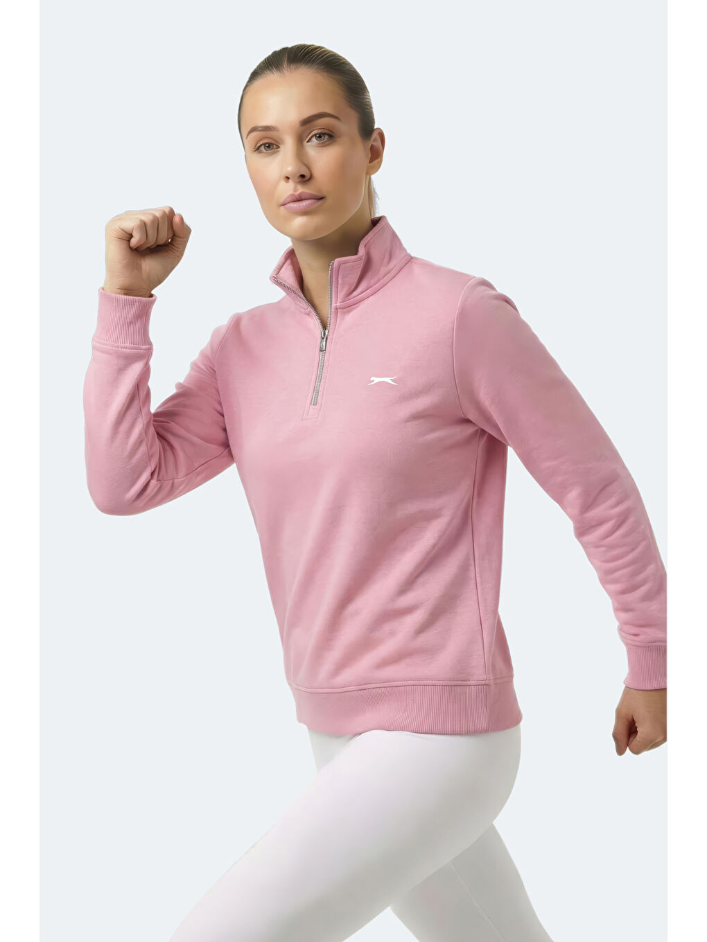 Pembe MAXIS I Kadın Gül Sweatshırt-7