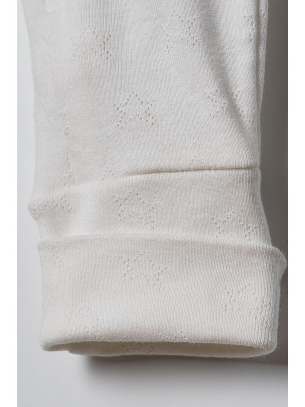 Ekru Bebek Tulum %100 Organik Pamuk , Bebek - Yenidoğan- CSYR4527-4