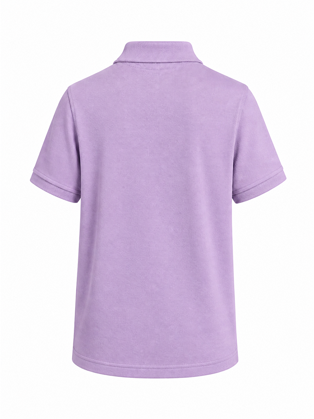 Lila Kids Polo Yaka Basic Kısa Kollu Unisex Çocuk Tişört-2