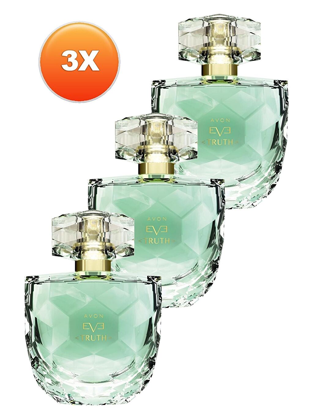 AVON Eve Truth Kadın Parfüm Edp 50 Ml. Üçlü Set - 1