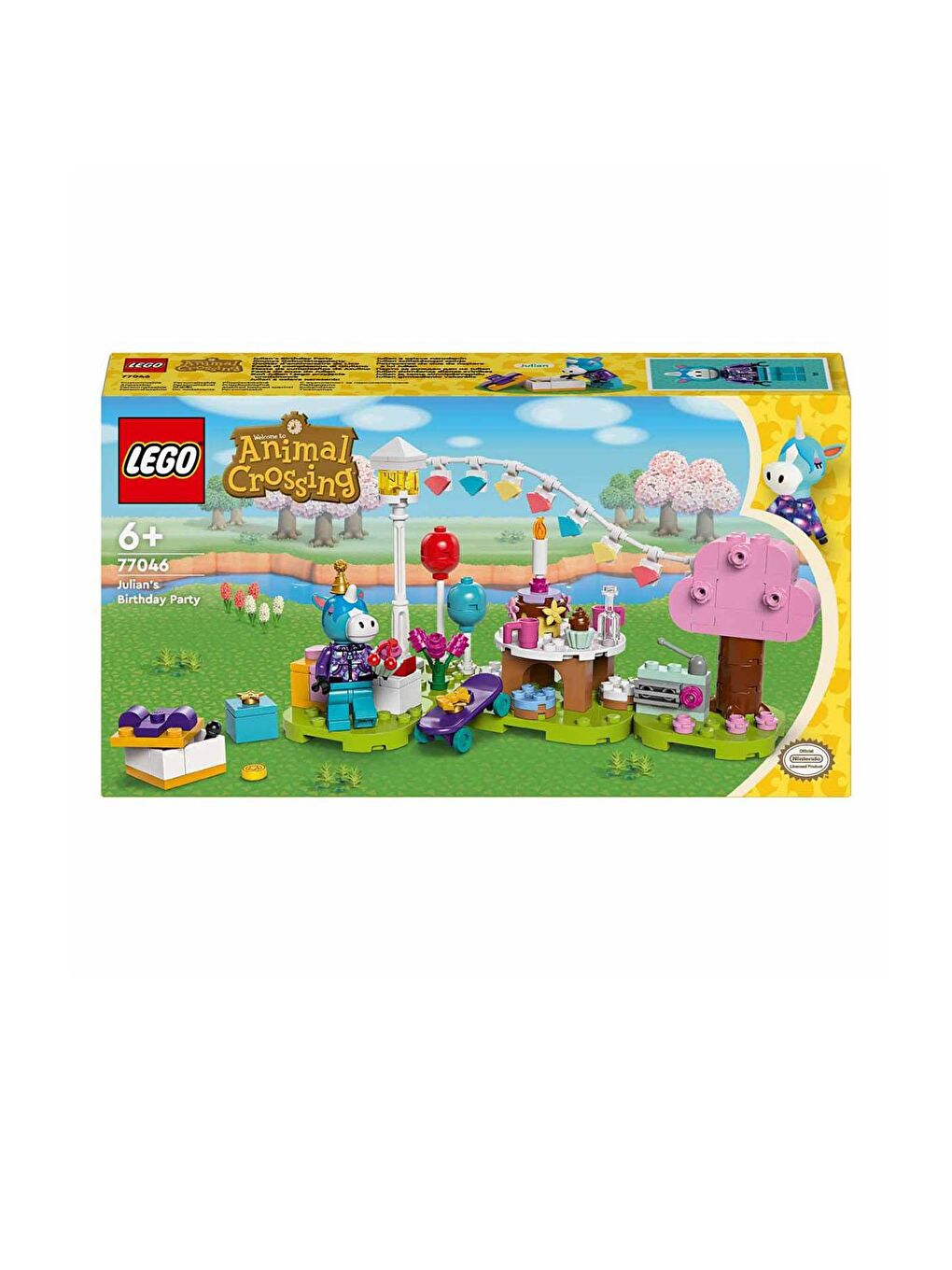 Lego Karışık Animal Crossing Julian Doğum Gününü Kutluyor 77046 - 2