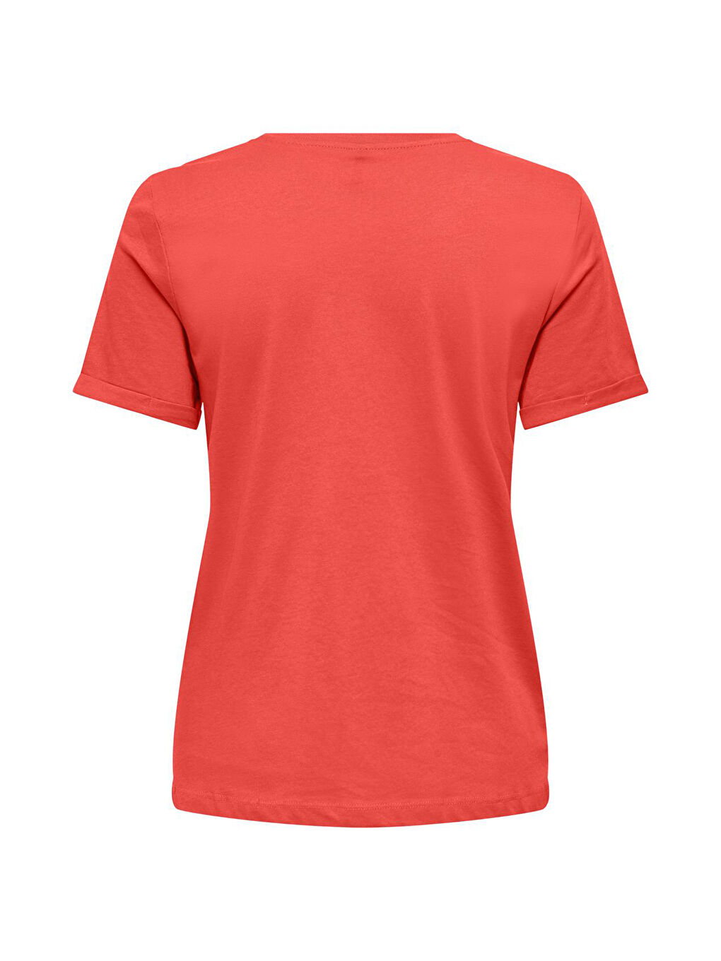 Mercan Onlkita % 100 Pamuk Regular Fit Bisiklet Yaka Kadın T Shirt 15244714-1