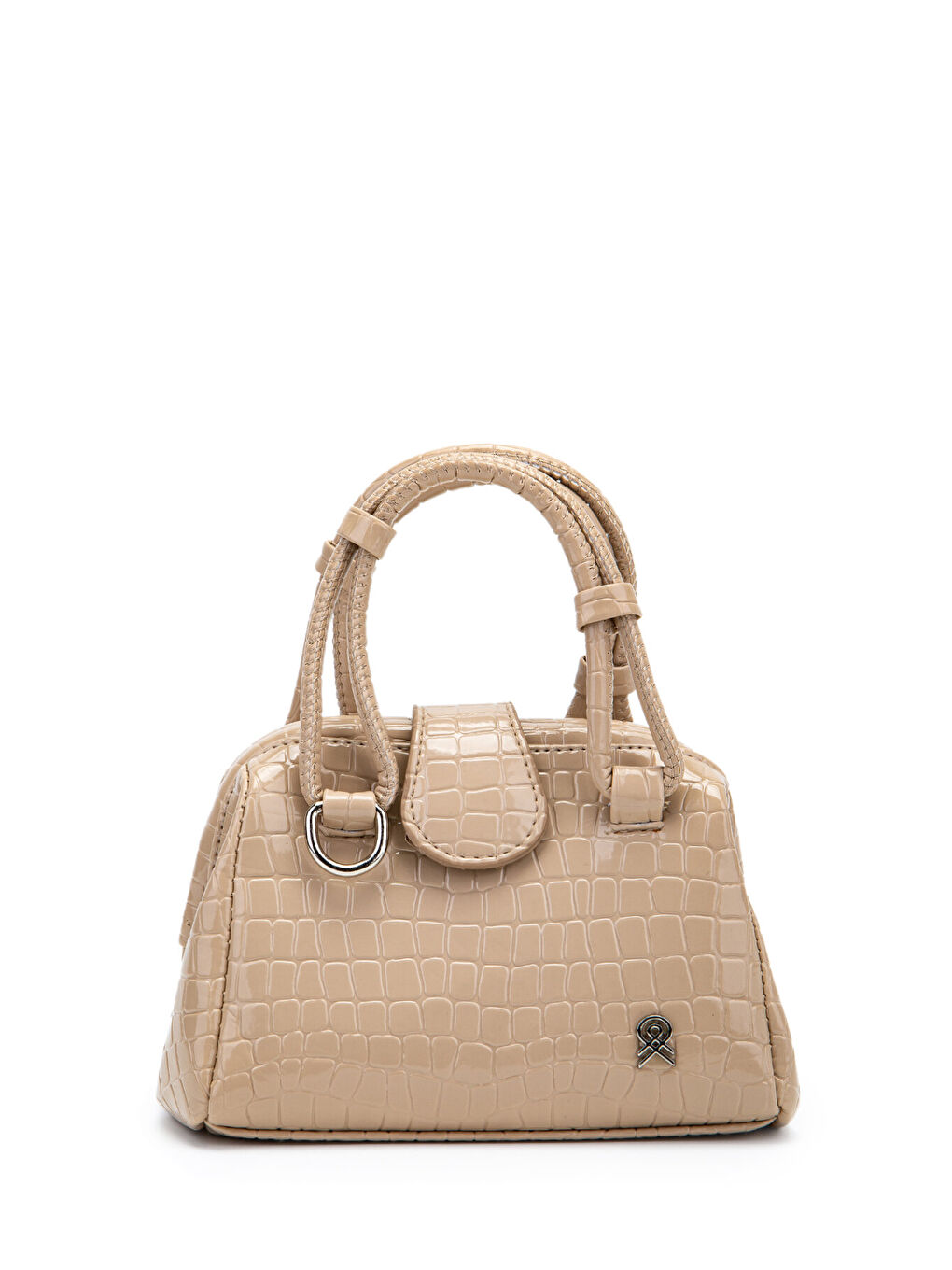 Mini Cluth Tokyo Kadın El Ve Çapraz Çanta Bej