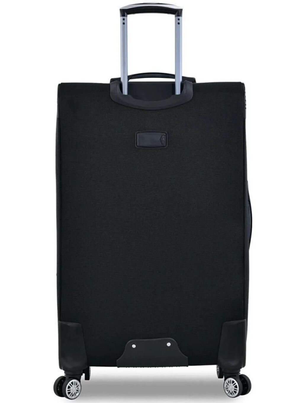 Siyah Unisex Dayanıklı Kumaş 3'lü Valiz Seti Büyük Orta Küçük Fsl010set-3