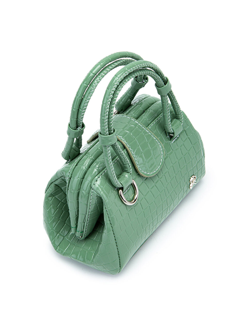 Mini Cluth Tokyo Kadın El Ve Çapraz Çanta Yeşil-2