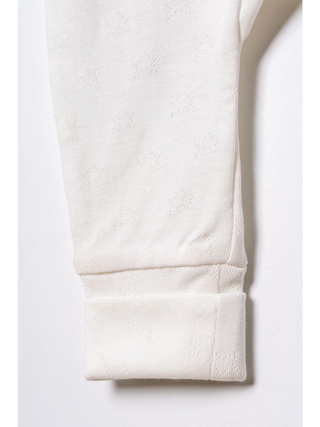 Ekru Bebek Tulum %100 Organik Pamuk , Bebek - Yenidoğan- csyr4526-4