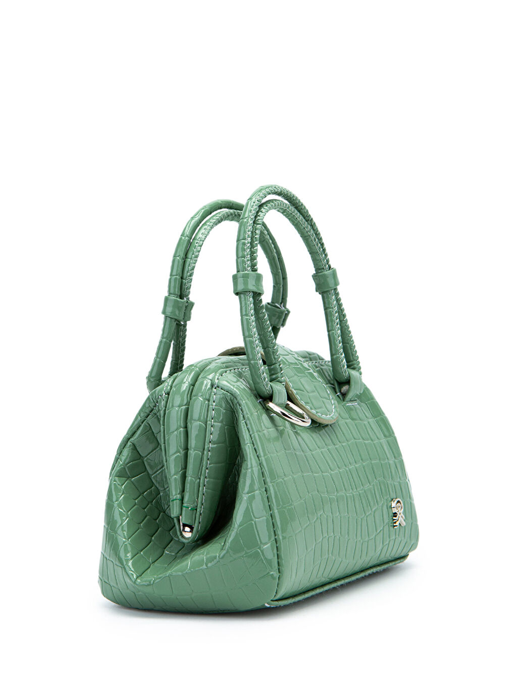 Mini Cluth Tokyo Kadın El Ve Çapraz Çanta Yeşil-4
