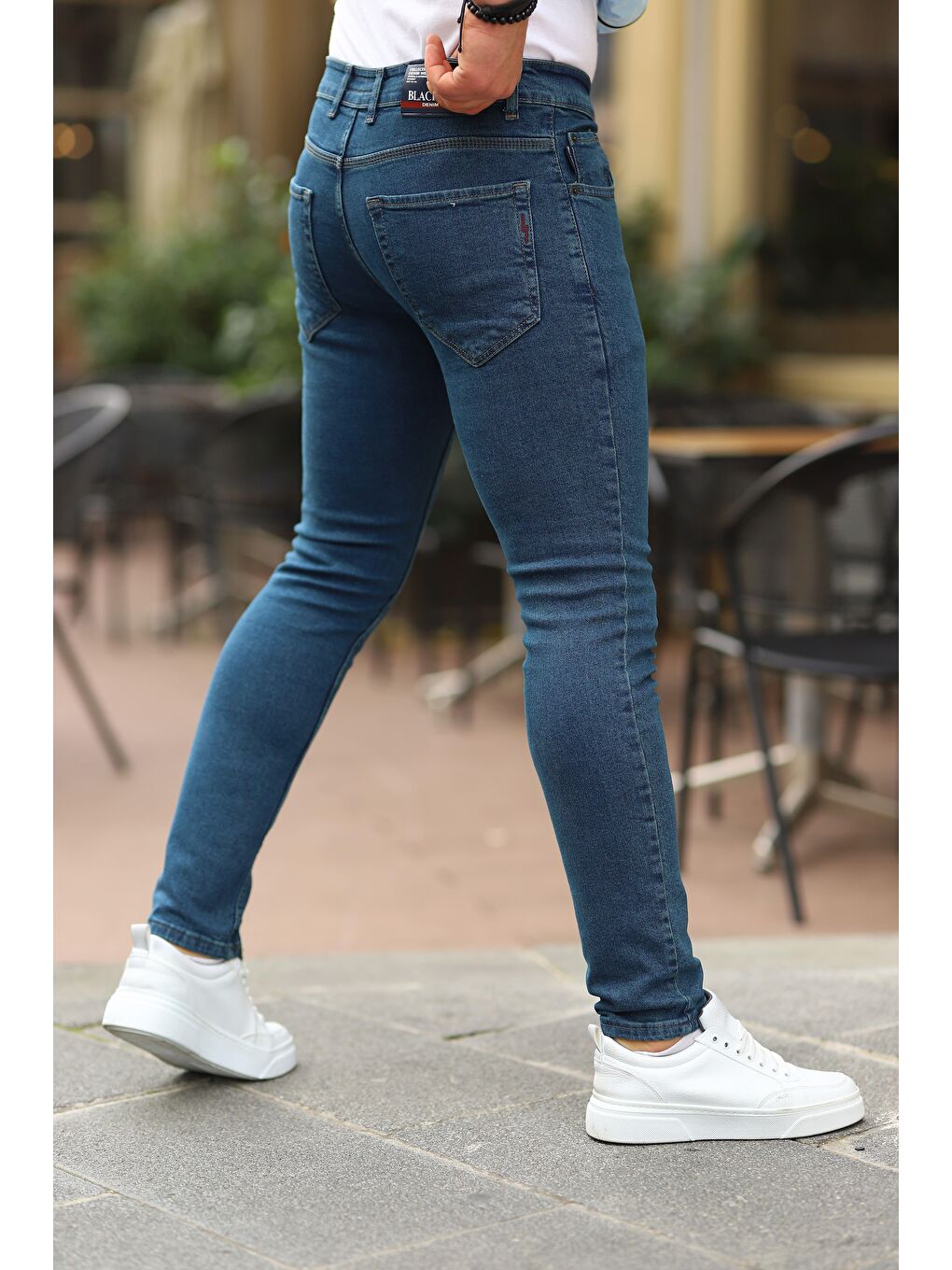 comstar Yeşil Slim Fit Elastanlı Denim Erkek Jean - 1