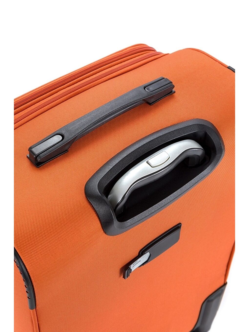 Turuncu Unisex Dayanıklı Kumaş 3'lü Valiz Seti Büyük Orta Küçük Fsl010set-4