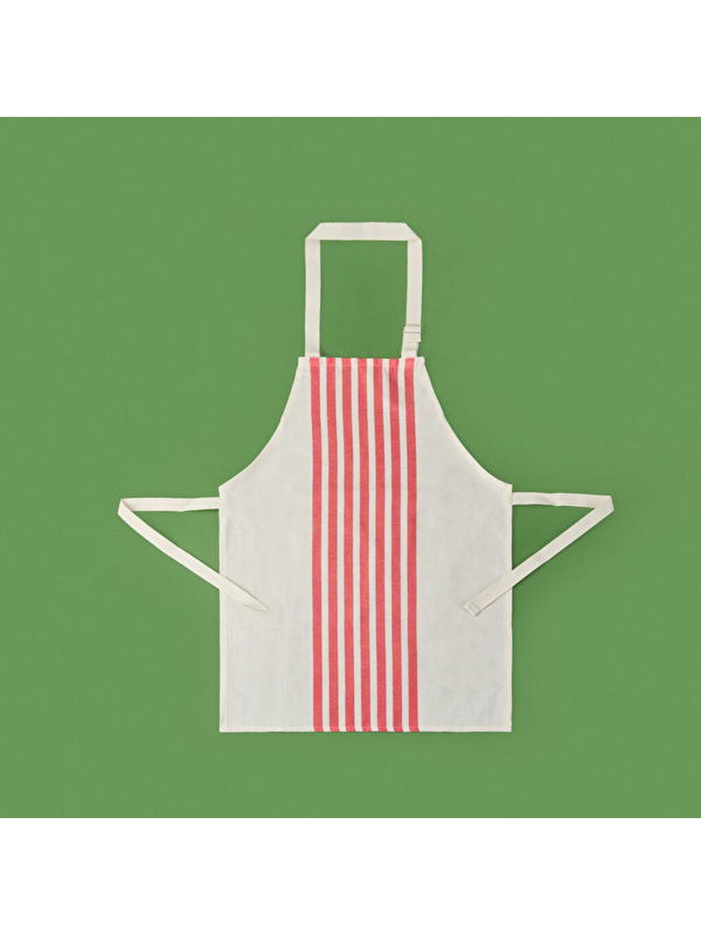 Lila Soft Zoe Mutfak Önlüğü - Ekru / Kırmızı - 54x78 cm