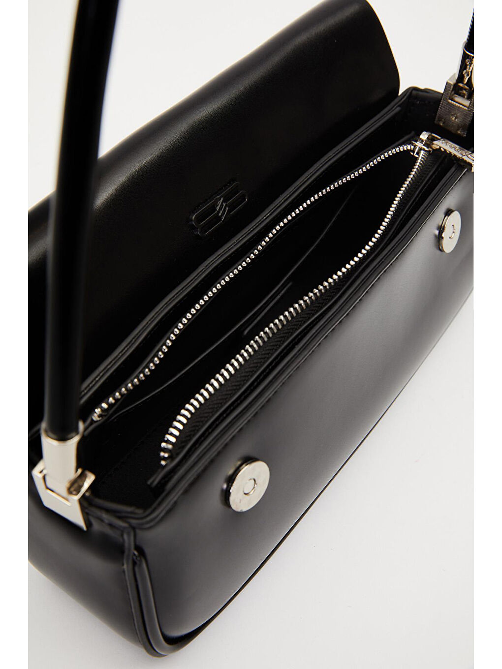 Premium İnce Askılı Baget Çanta 930414 Siyah-2