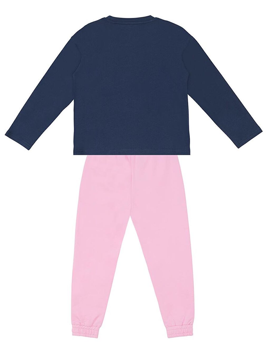 Pembe Tatlı Dino Kız Çocuk T-shirt Pantolon Takım-3