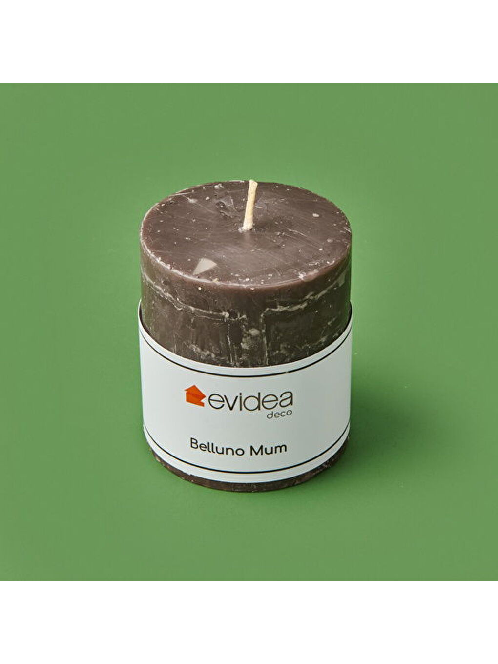 Deco Belluno Mum - Koyu Gri - 8 cm-1