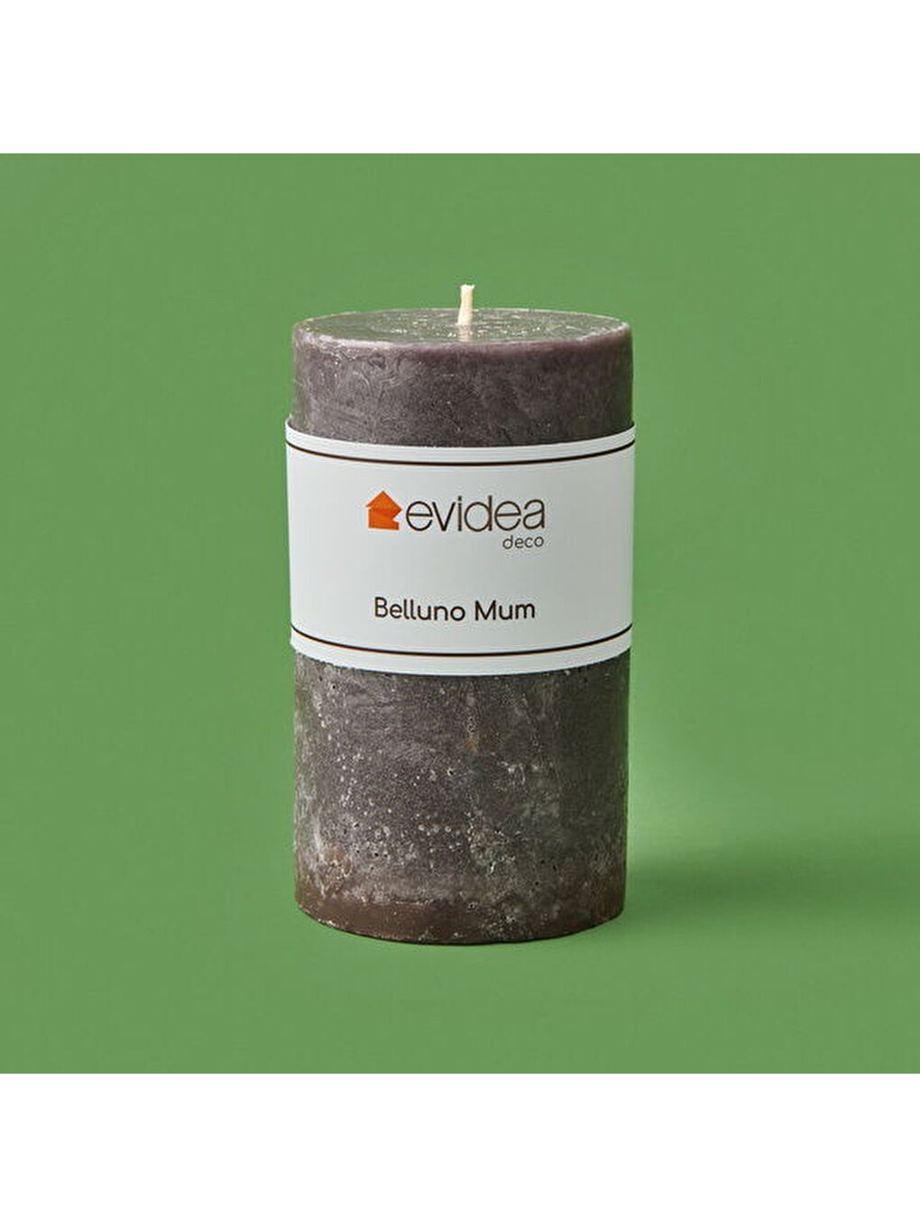 Deco Belluno Mum - Koyu Gri - 12 cm