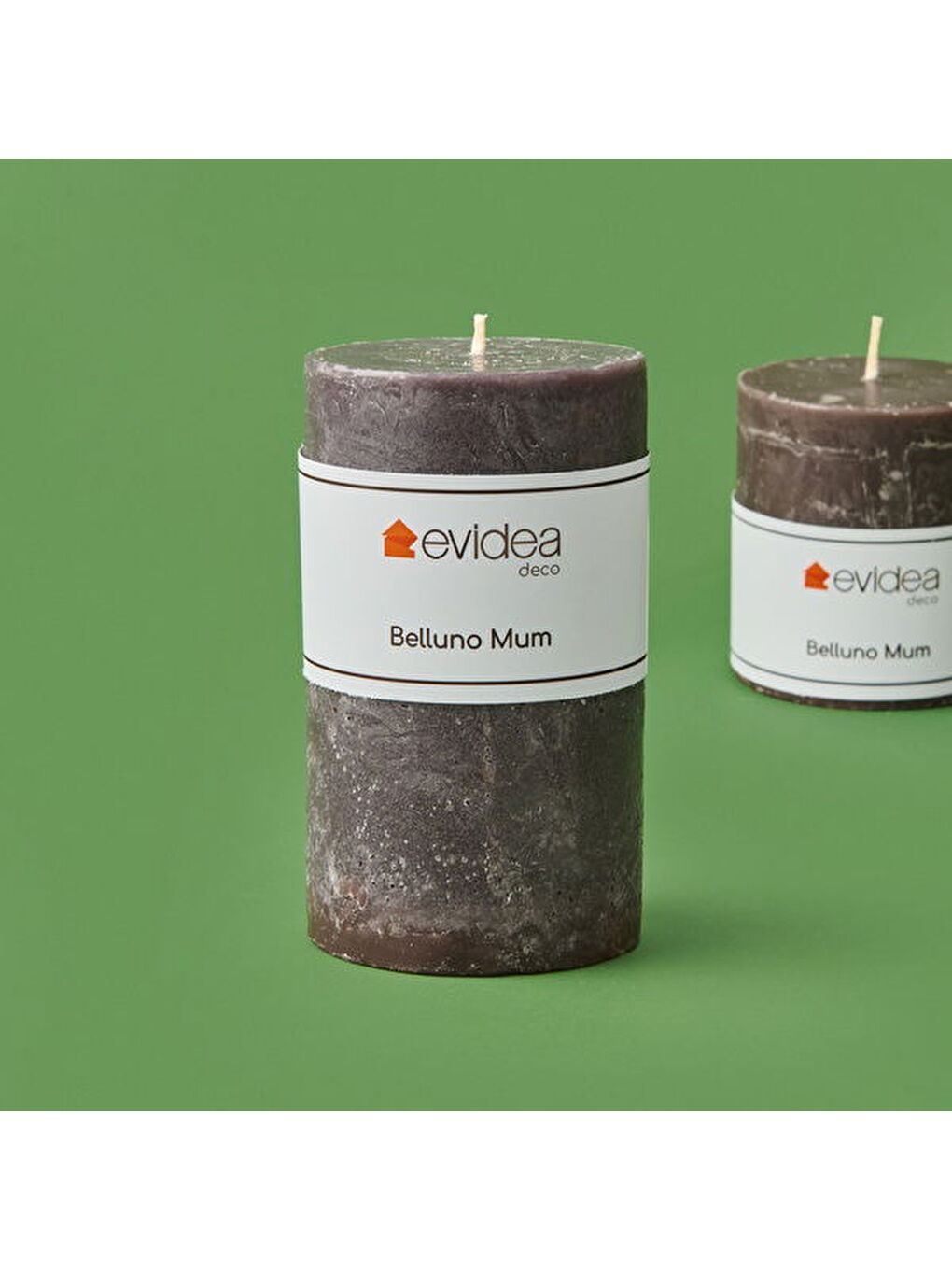 Deco Belluno Mum - Koyu Gri - 12 cm-2