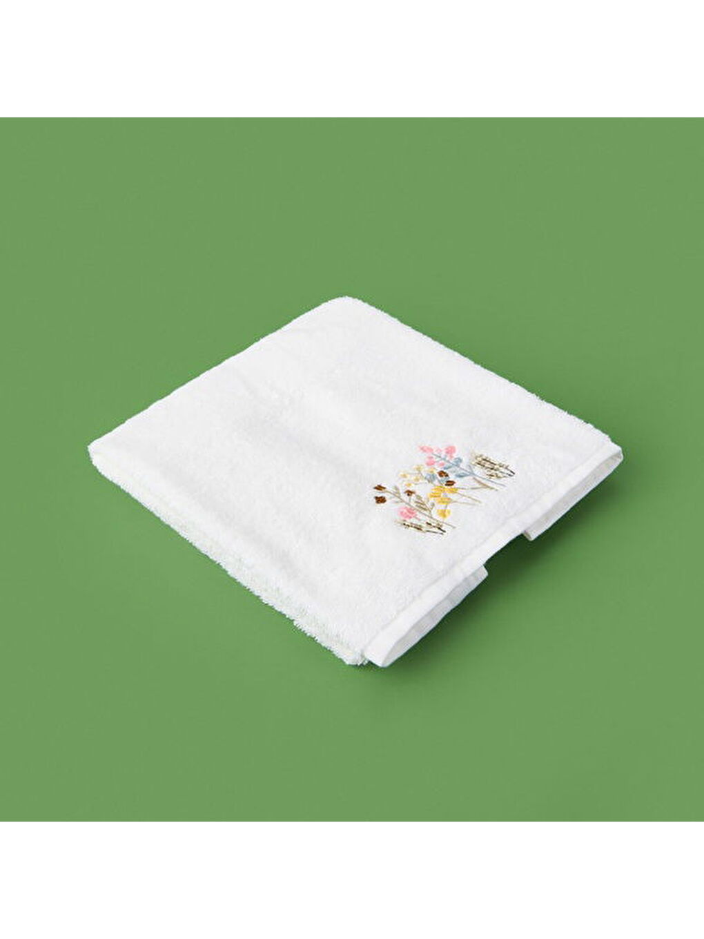 Soft Granny Summer Nugas Yüz Havlusu - Ekru - 50x90 cm-2