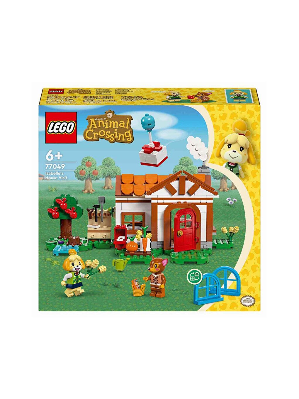 Lego Karışık Animal Crossing Isabelle Ev Ziyaretinde 77049 - 1