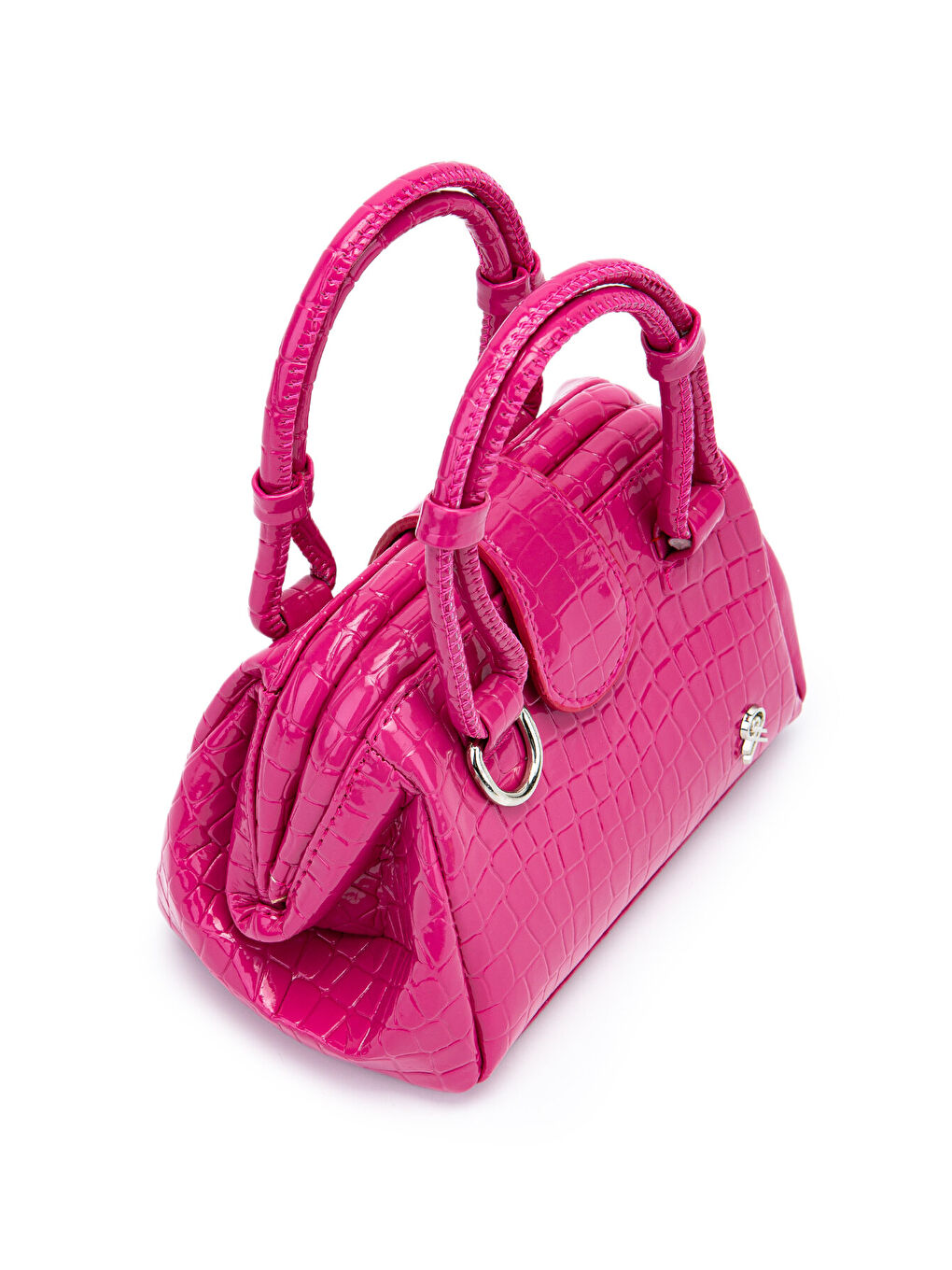 Mini Cluth Tokyo Kadın El Ve Çapraz Çanta Fuşya-4