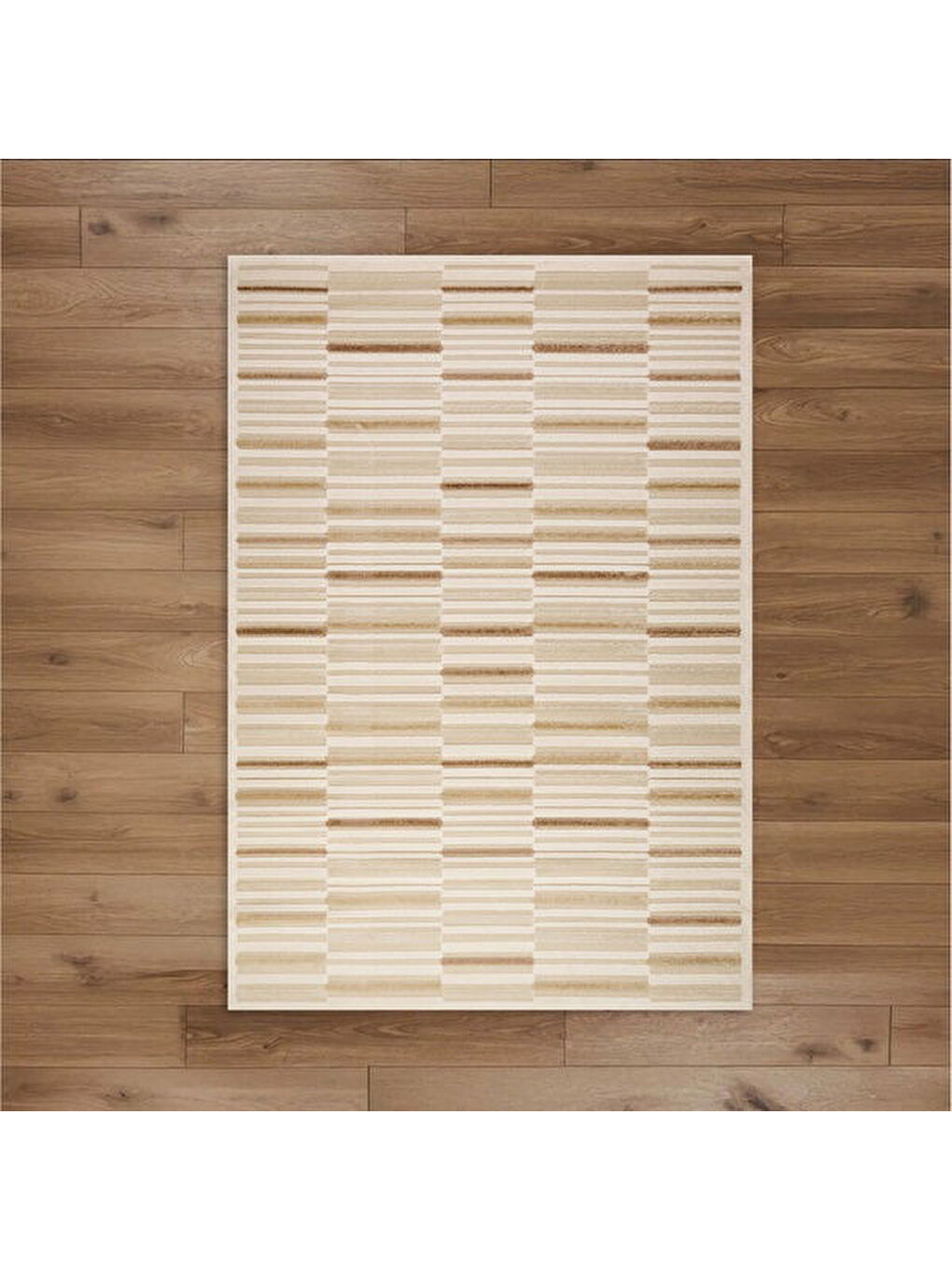 Soft Penta Tozumaz Antialerjik Halı - Bej - 160x230 cm