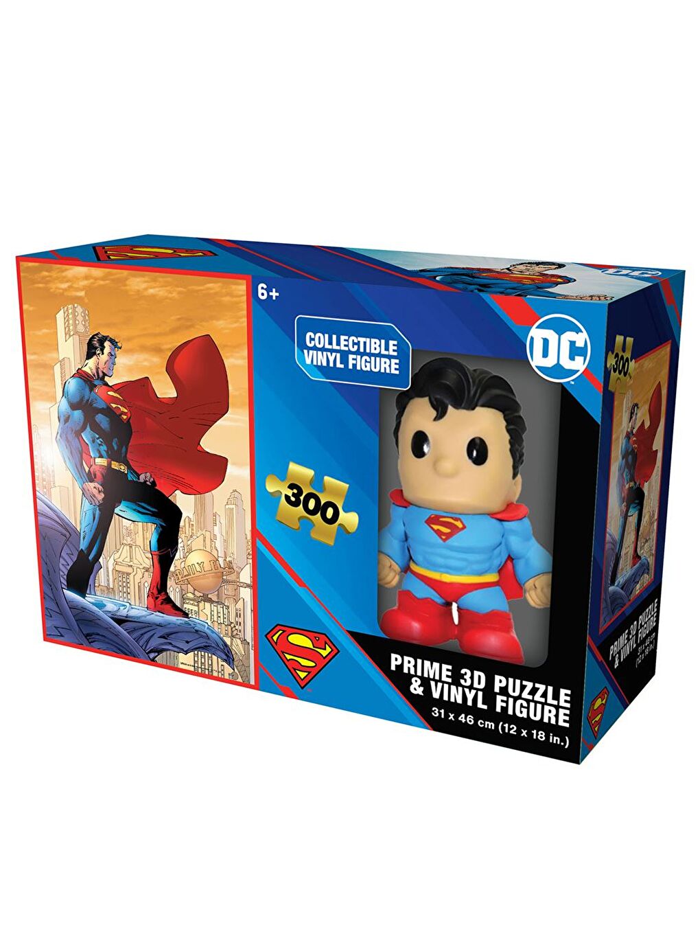 Superman Figür ve 300 Parça Puzzle 35807