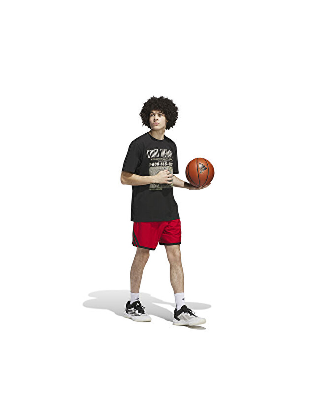 Sum Verb T Erkek Basketbol Tişörtü Jı7097 Siyah-2